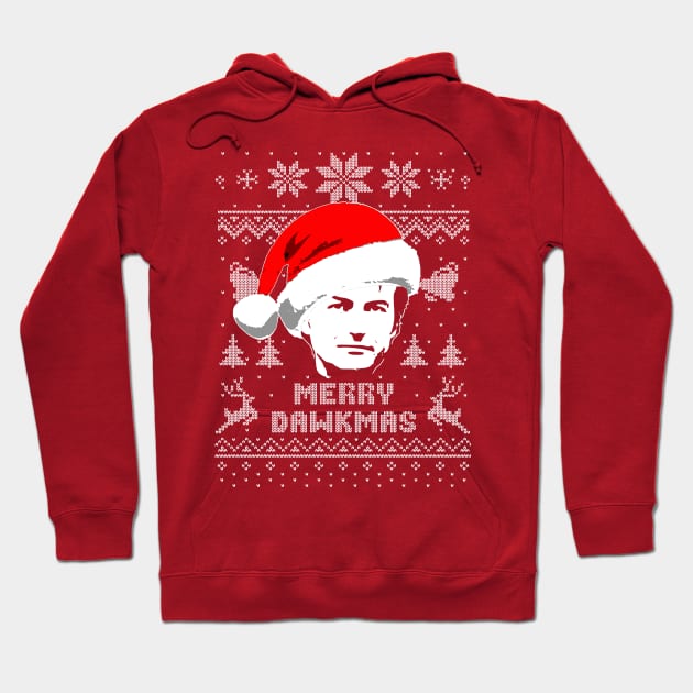 Richard Dawkins Merry Dawkmas Hoodie by Nerd_art